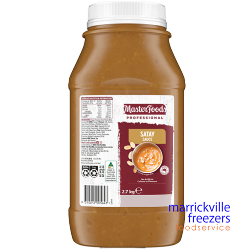 Sauce Satay 2.7kg Masterfoods