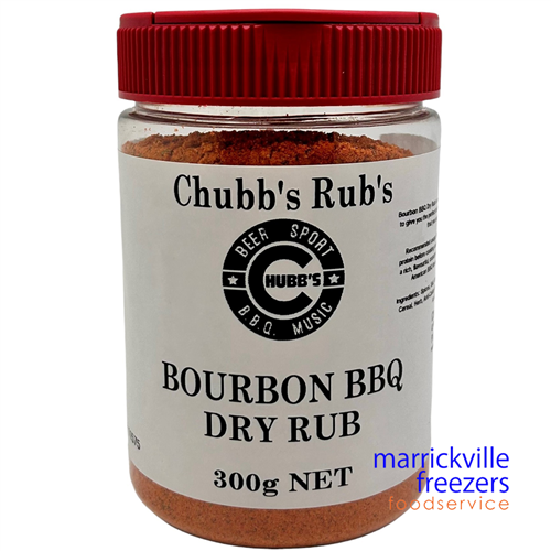 Seasoning Bourbon BBQ 10x300gr CHUBBS RUBS