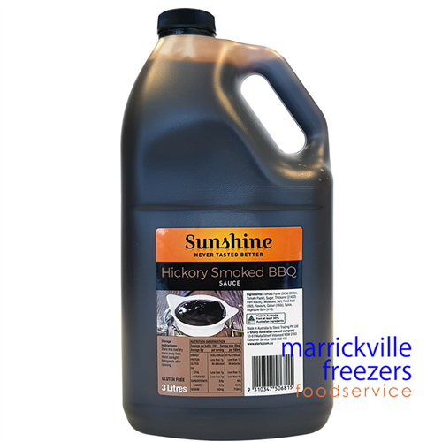 Sauce BBQ Hickory Smoked 3lt Sunshine