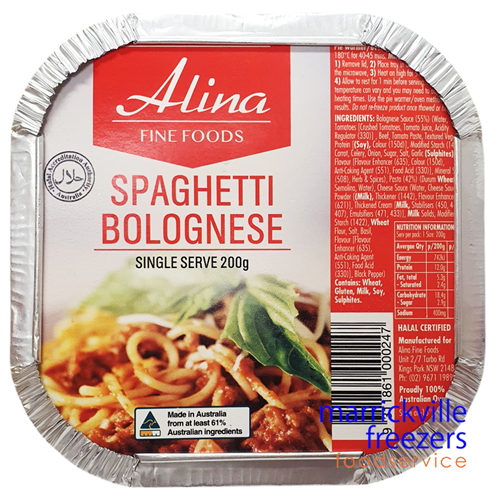 Spaghetti Bolognaise PC 24x200gr Alina