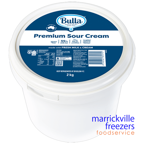 Sour Cream Premium Bulla 35% 2kg