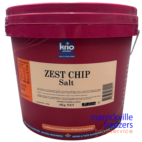 Salt Chip Zest GF MSG Free 17350 8kg KRIO