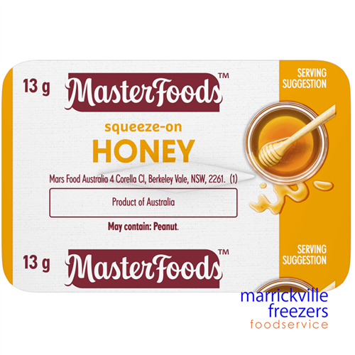 Sauce Honey Portion Control Squeeze On 100X13g MasterFoods