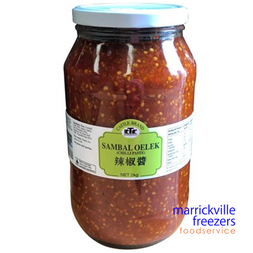 SAMBAL OELEK CHILLI PASTE 2KG