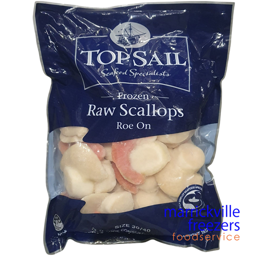 Scallops Roe On 30/40 1kg TOP SAIL