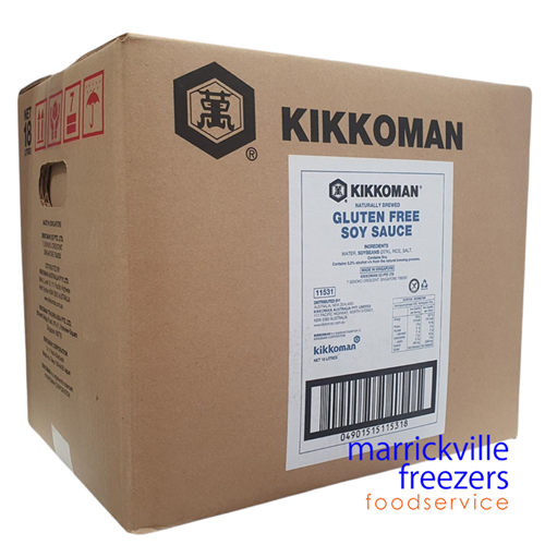 Sauce Soy Gluten Free 18lt BIB KIKKOMAN