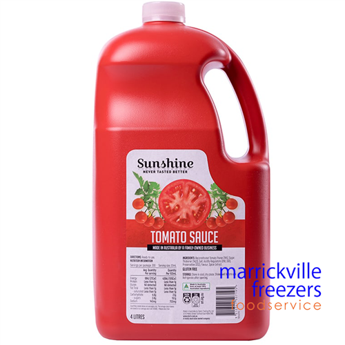 Sauce Tomato 4lt Sunshine