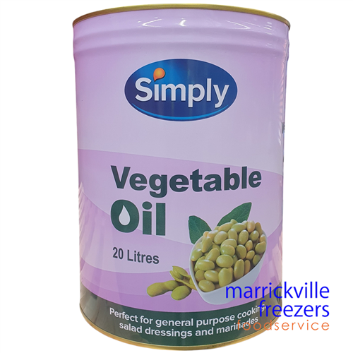 Vegetable Oil 20lt Simply