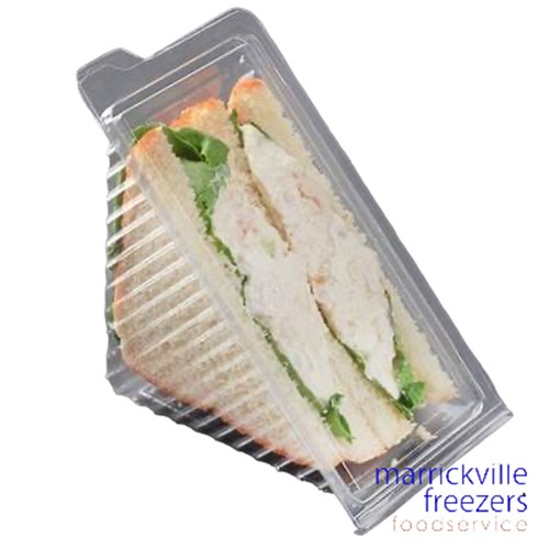 Sandwich Wedge Plastic Large 500