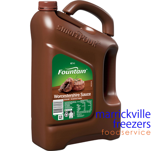 Sauce Worcestershire 4lt FOUNTAIN