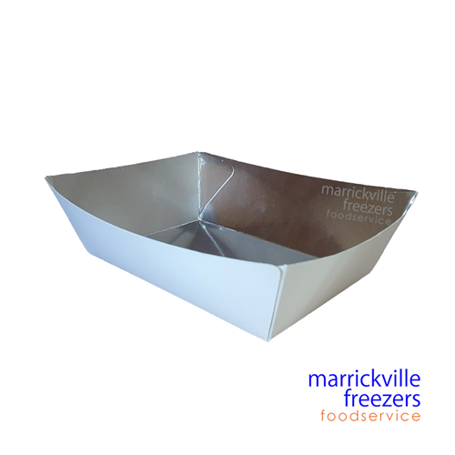 Tray Boat Sliver Foil Lined SMALL 500