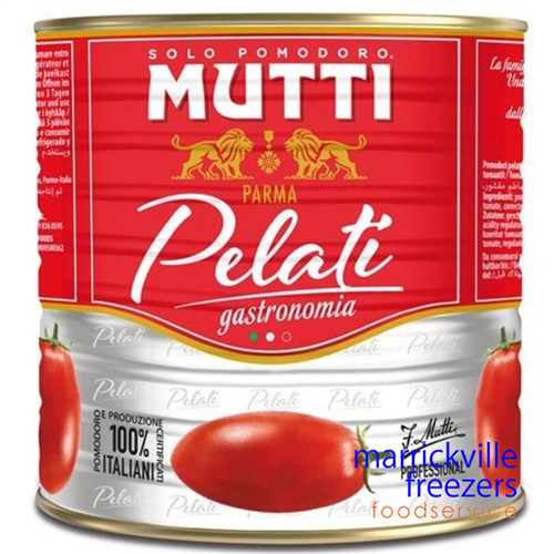 Tomato Peeled Pelati MUTTI A9