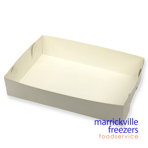Tray Paper Cake LARGE 245x170x40 200pc Wise Buy