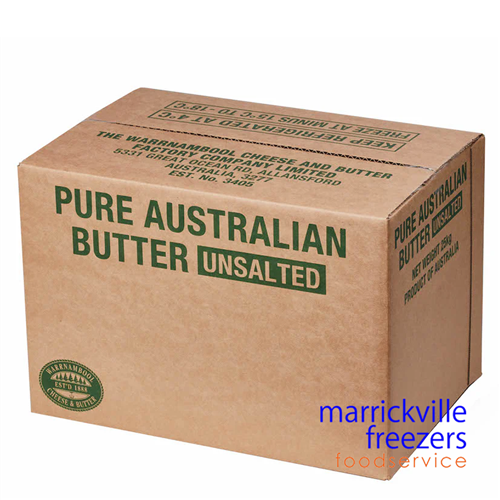 Butter Unsalted 25kg AUS Warrnambool Choice