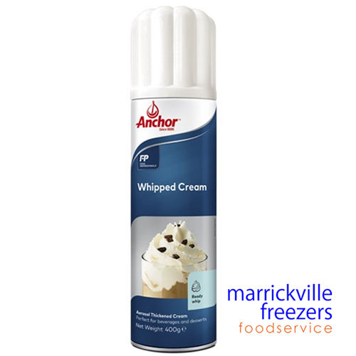 Whipped Cream Aerosol 400g Anchor