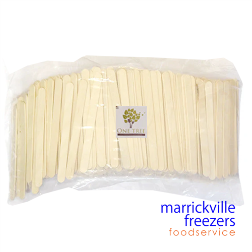 WOODEN STIRRERS/ Ice Cream Stick 114mm 1000( 5x200)